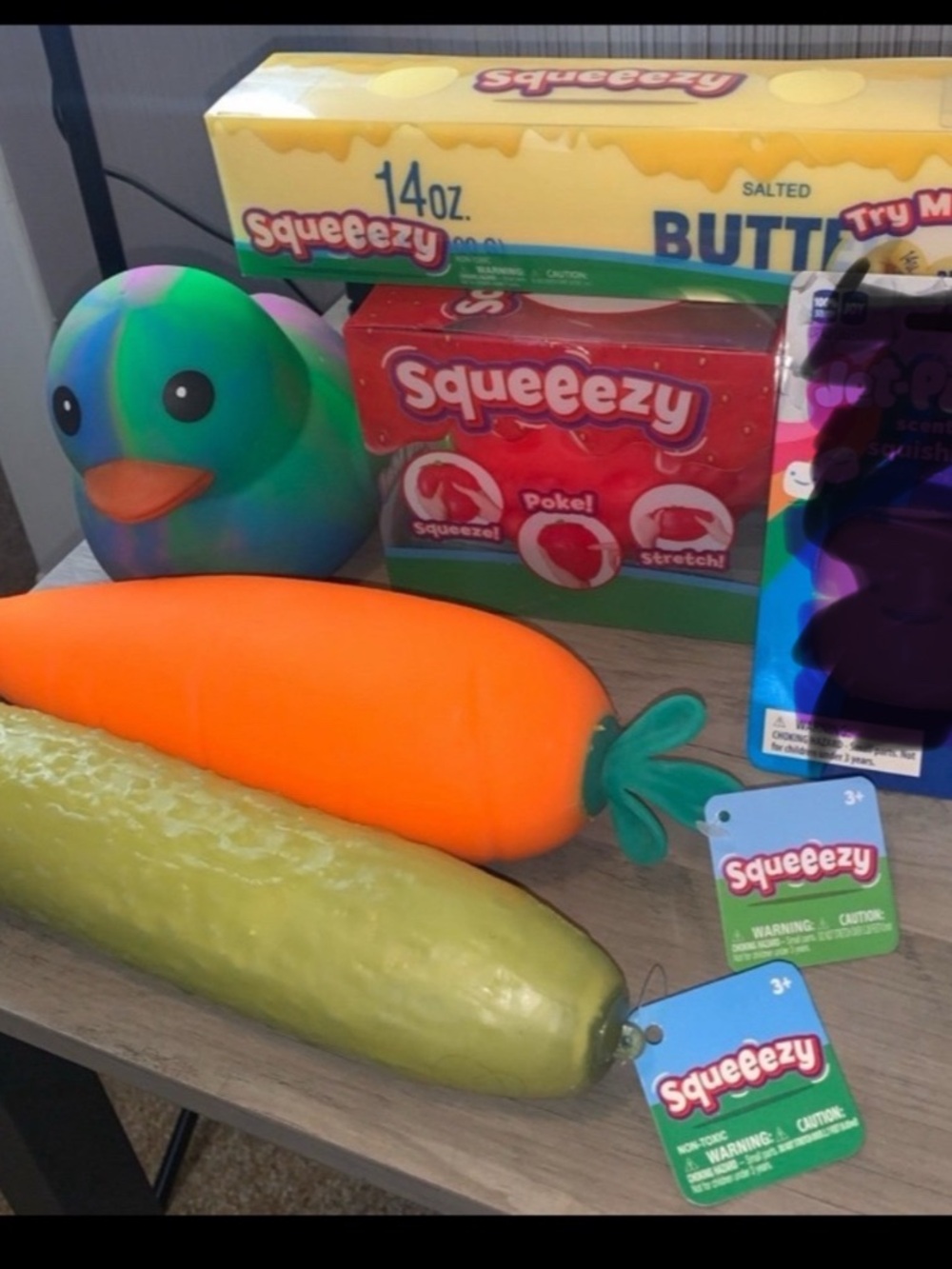 Squeeezy Lot of 5